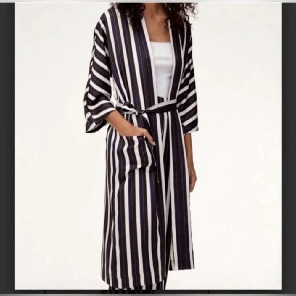 Aritzia Wilfred Striped Durante Jacket